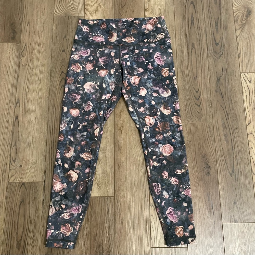Lululemon Wunder Under High Rise‎ Tight Full On Luxtreme Frosted Rose Leggings
